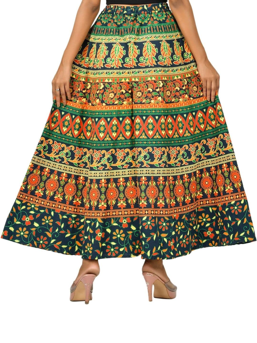 SAMJHI Women Ethnic Motifs Printed Ethnic Palazzos thumbnail 2
