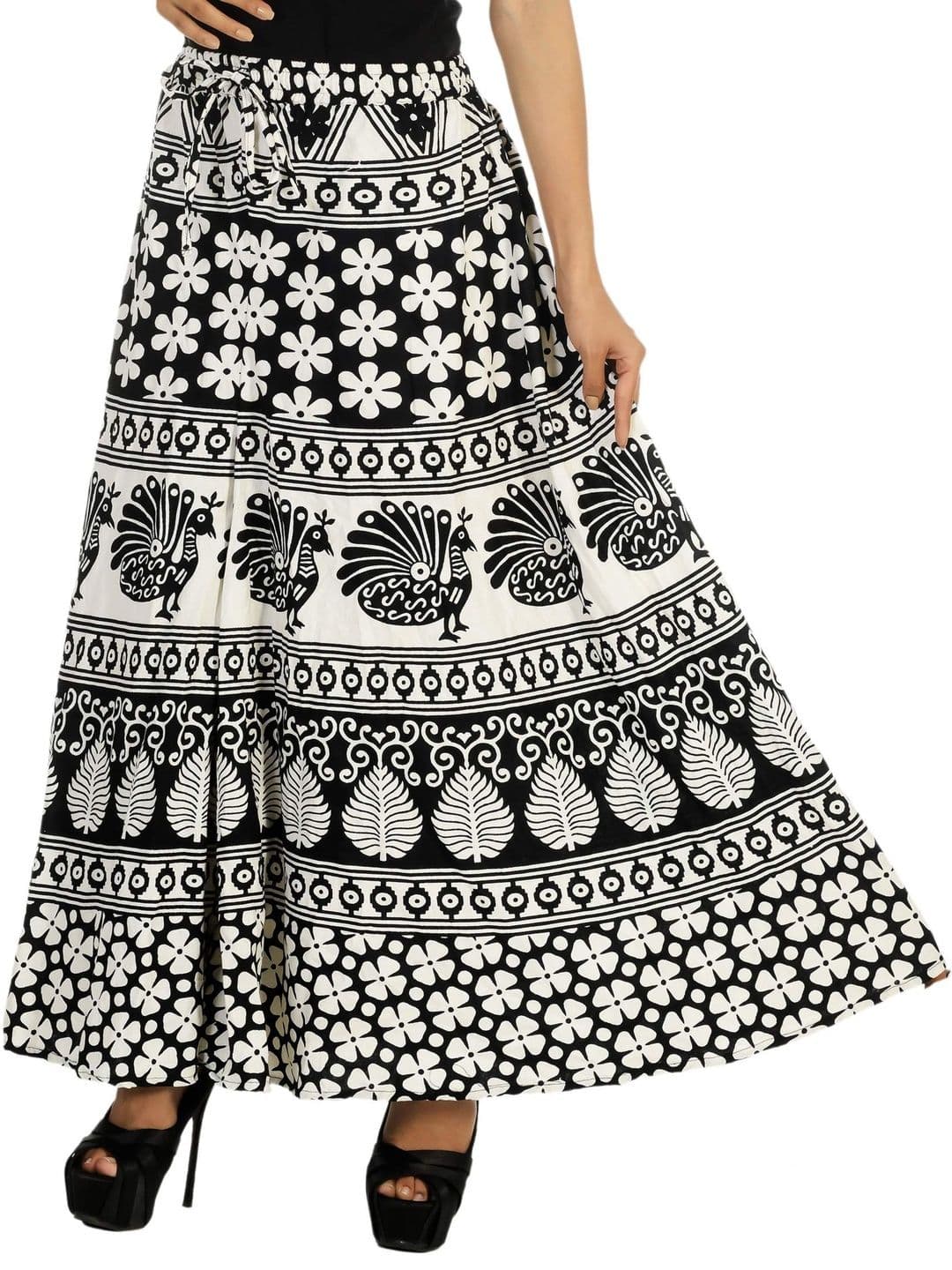 SAMJHI Women Ethnic Motifs Printed Ethnic Palazzos thumbnail 5