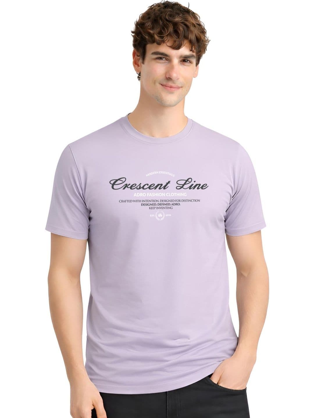 ADRO Men Typography Printed T-shirt - view 1