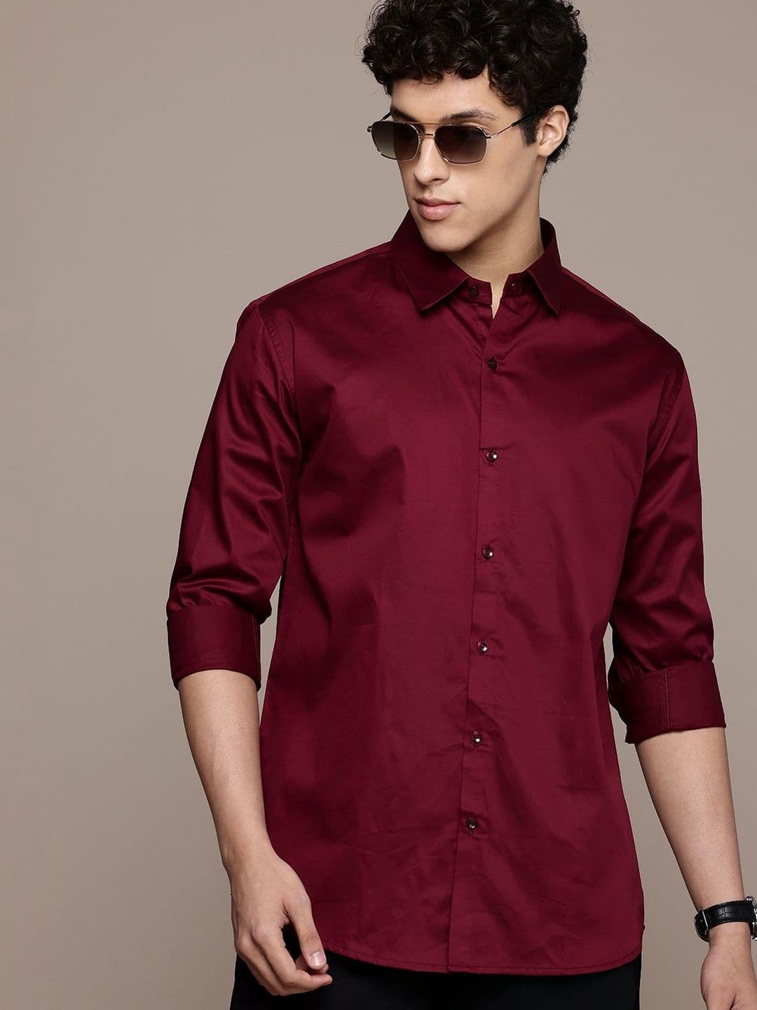 R.Code by The Roadster Life Co. Men Slim Fit Casual Shirt - view 1