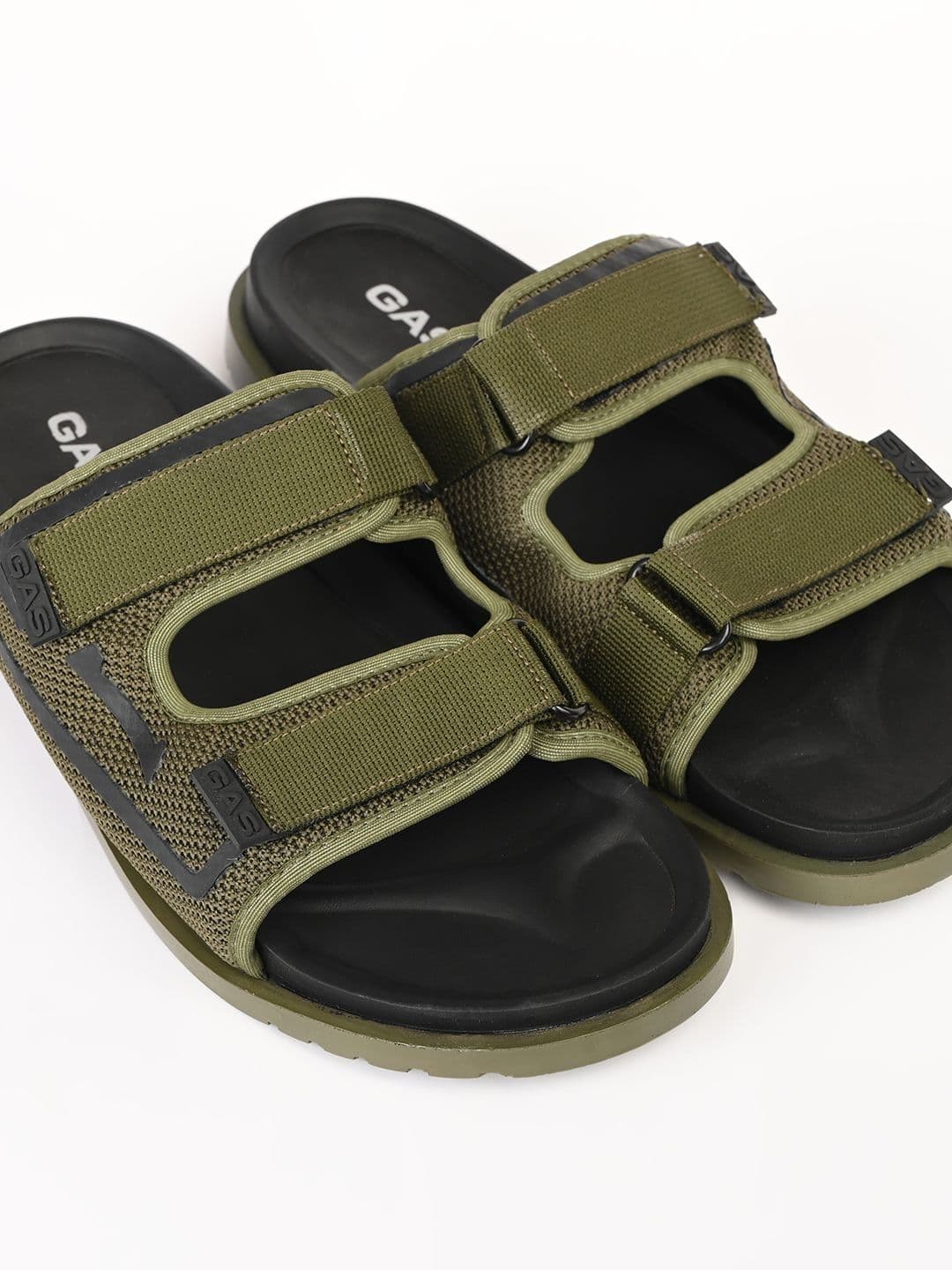 GAS Men StrapGrid Olive Sandals thumbnail 5