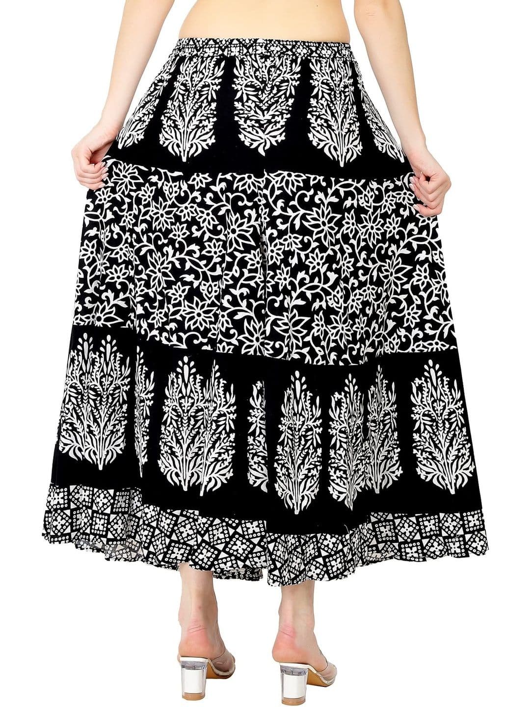 SAMJHI Women Ethnic Motifs Printed Ethnic Palazzos thumbnail 3