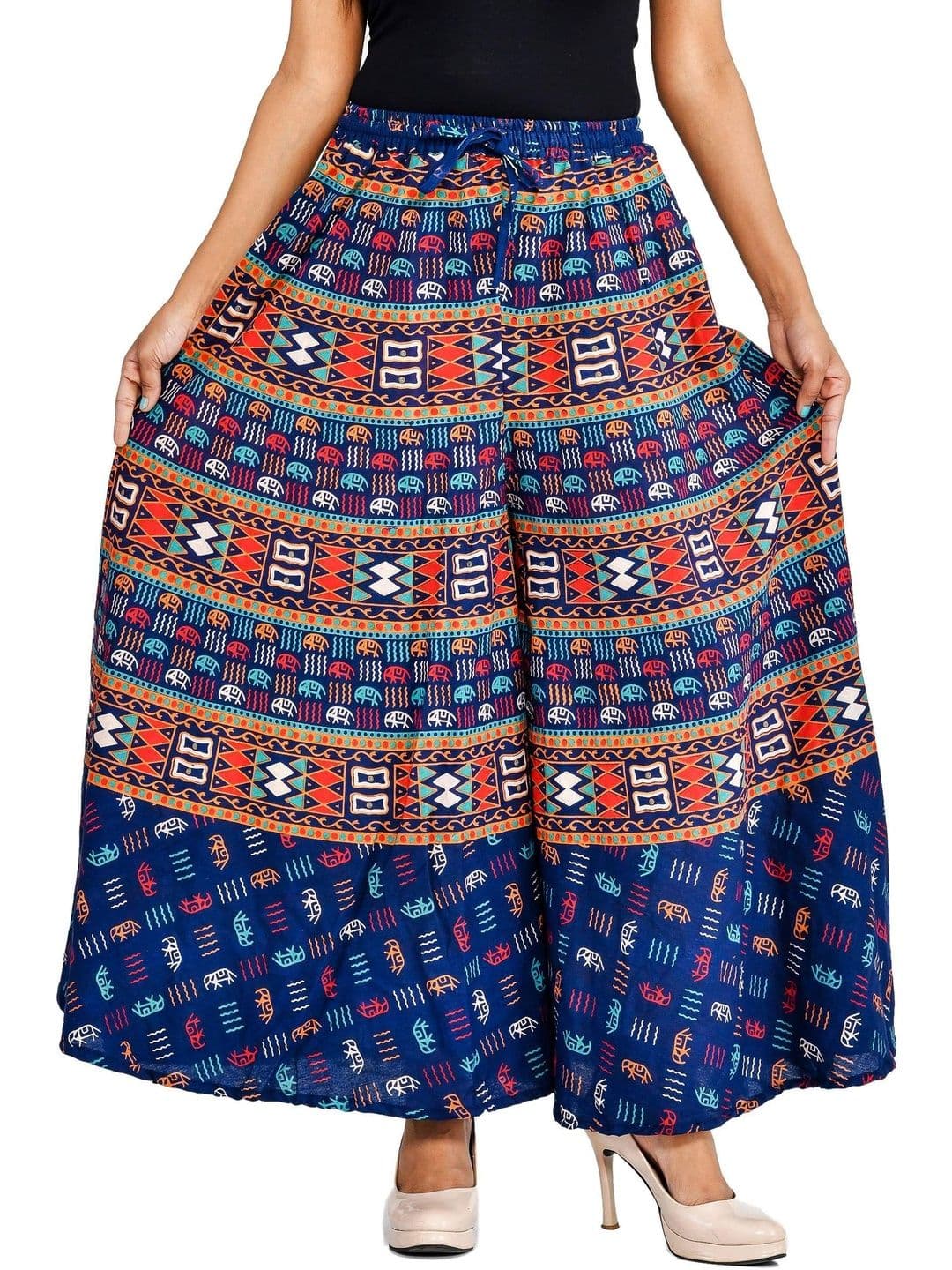 SAMJHI Women Ethnic Motifs Printed Ethnic Palazzos - view 1