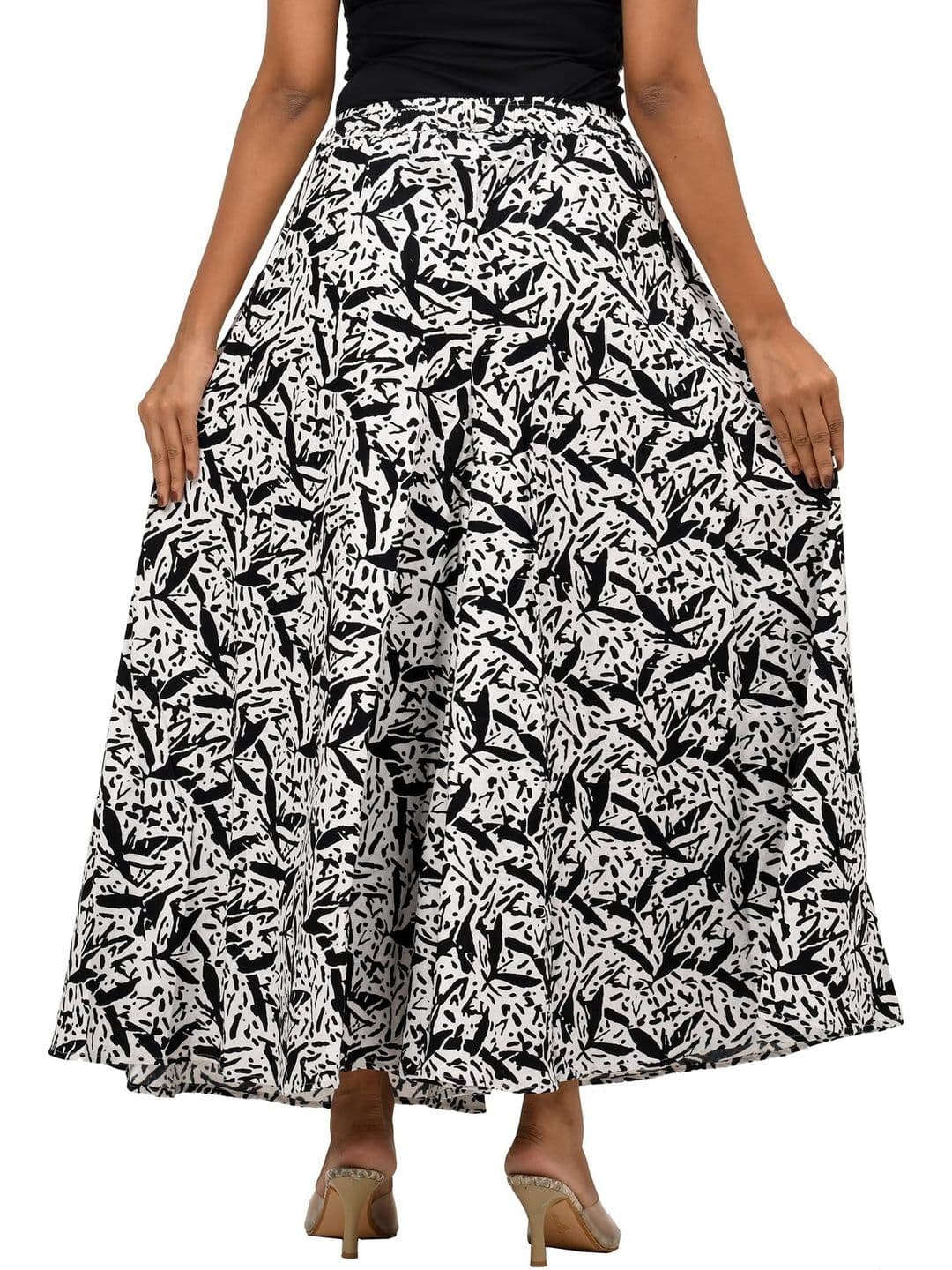 SAMJHI Women Printed Ethnic Palazzos thumbnail 2