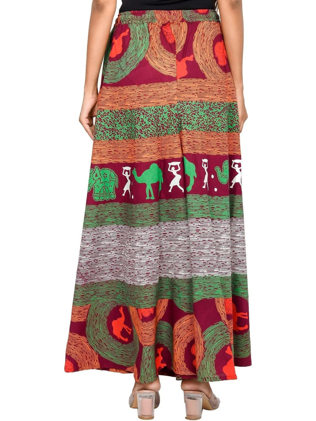 SAMJHI Women Ethnic Motifs Printed Ethnic Palazzos thumbnail 4