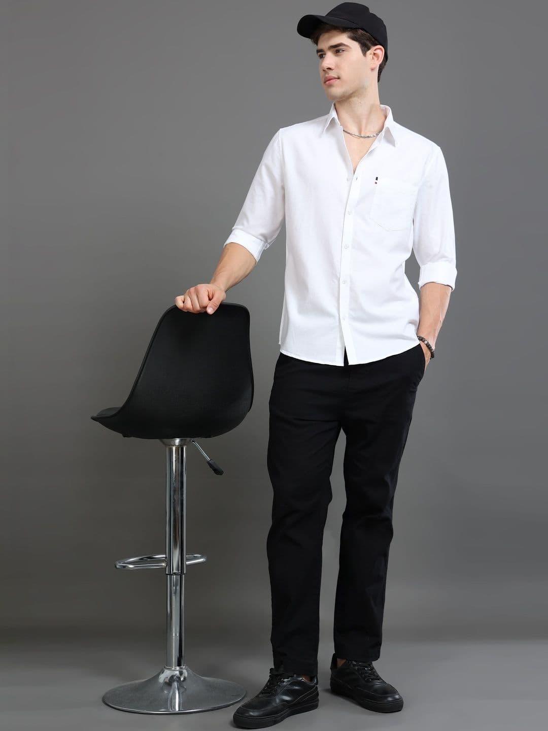 British Club Men Oxford Slim Fit Shirt thumbnail 7
