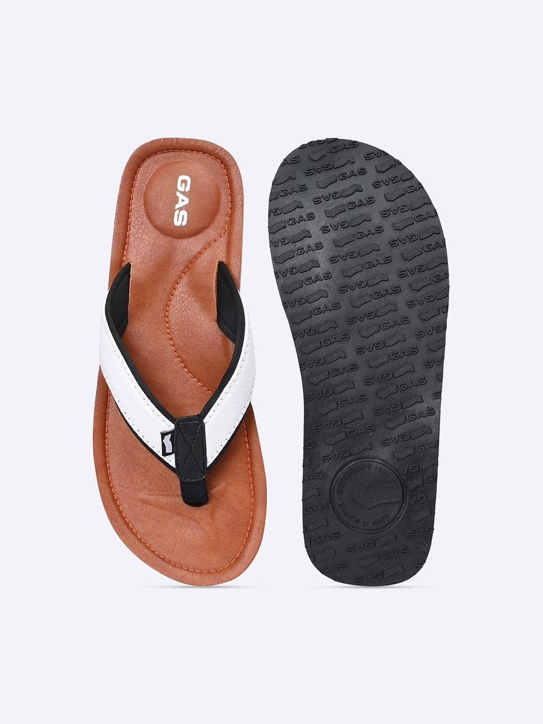 GAS Men Slate Breeze Orange Flipflops thumbnail 5