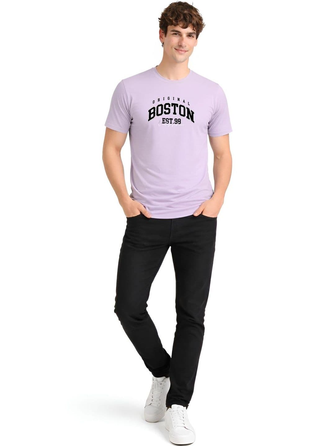 ADRO Men Typography Printed T-shirt thumbnail 5