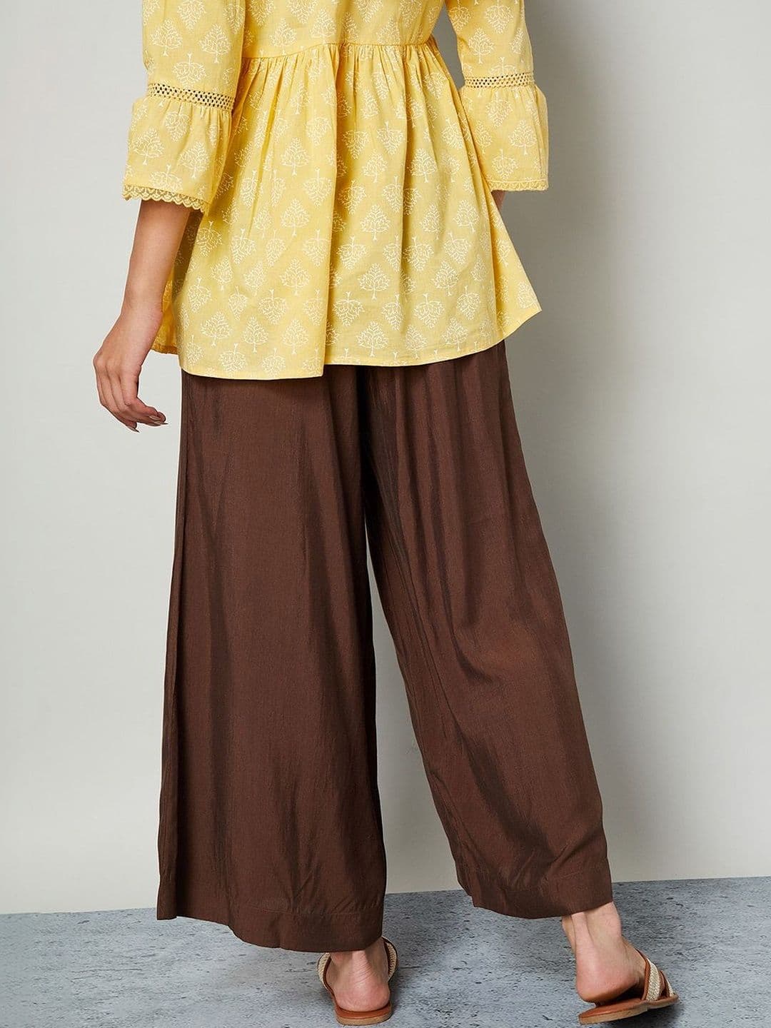 Melange by Lifestyle Women Flared Ethnic Palazzos thumbnail 7
