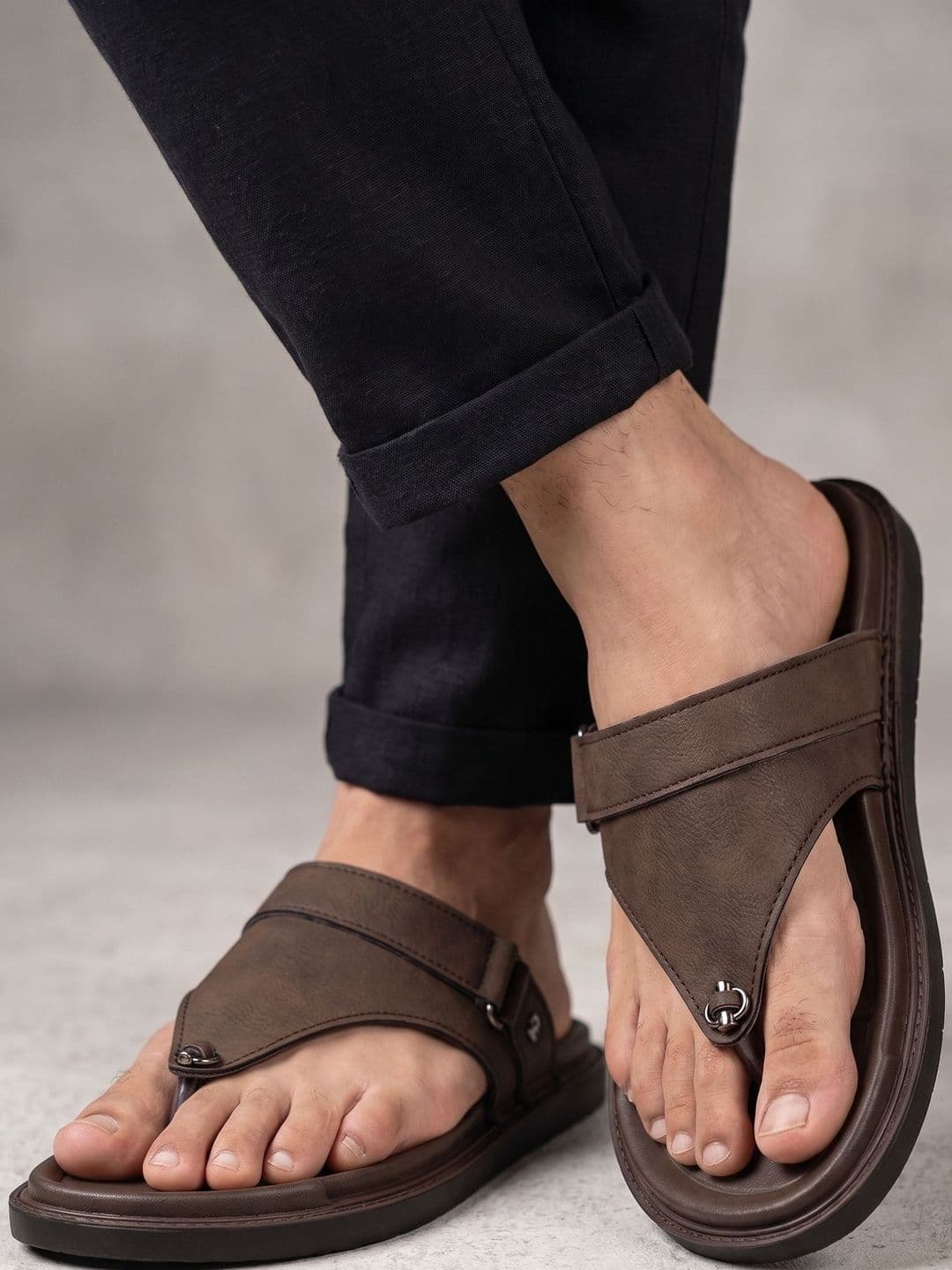 El Paso Men Comfort Sandals - view 1
