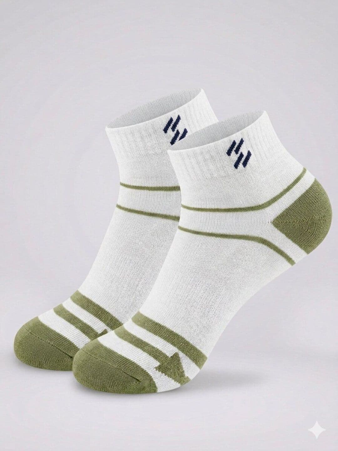 Sloxie Unisex Pack of 5 Cotton Colourblocked Ankle Length Socks - view 1