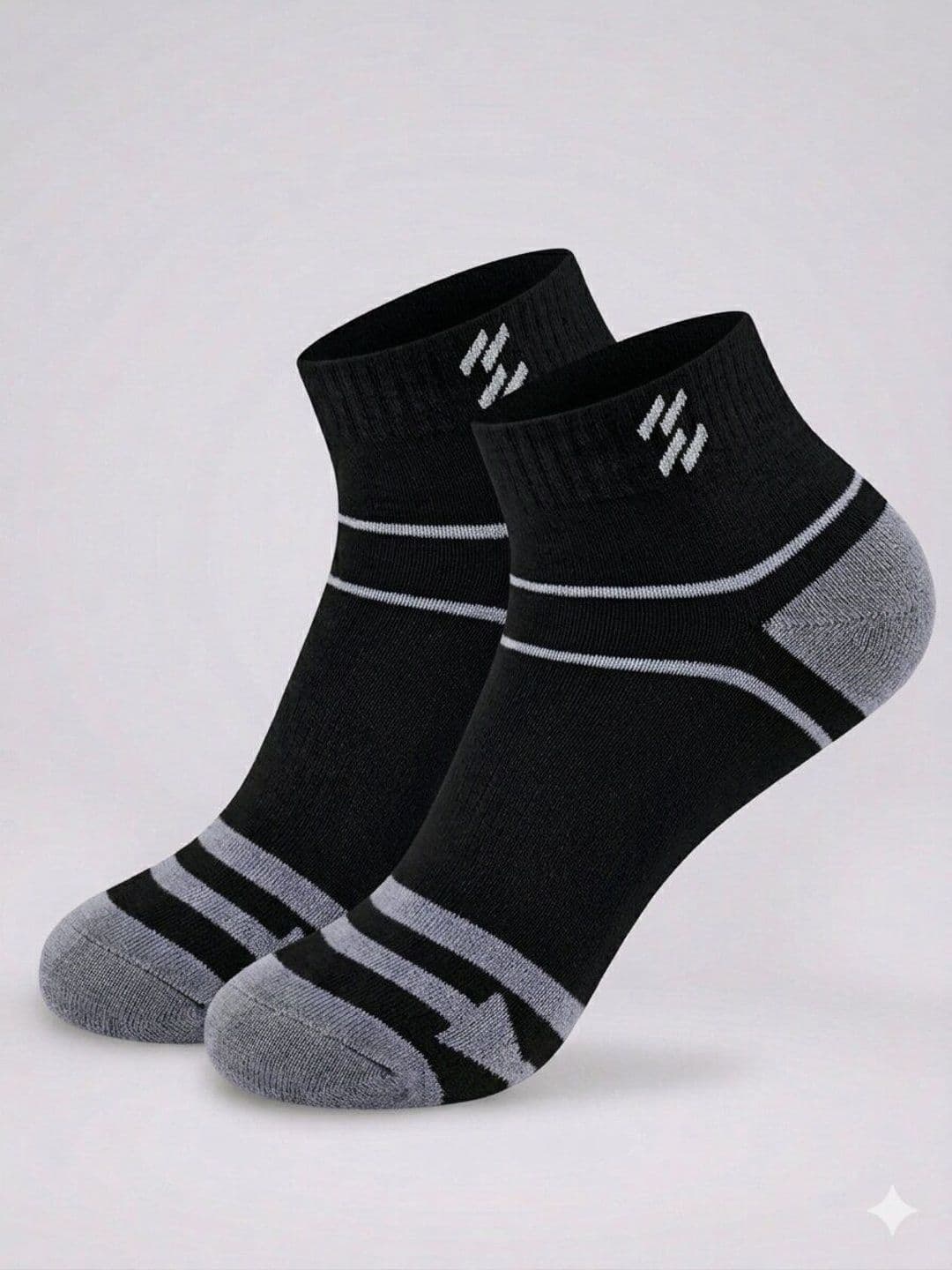 Sloxie Unisex Pack of 5 Cotton Colourblocked Ankle Length Socks thumbnail 6