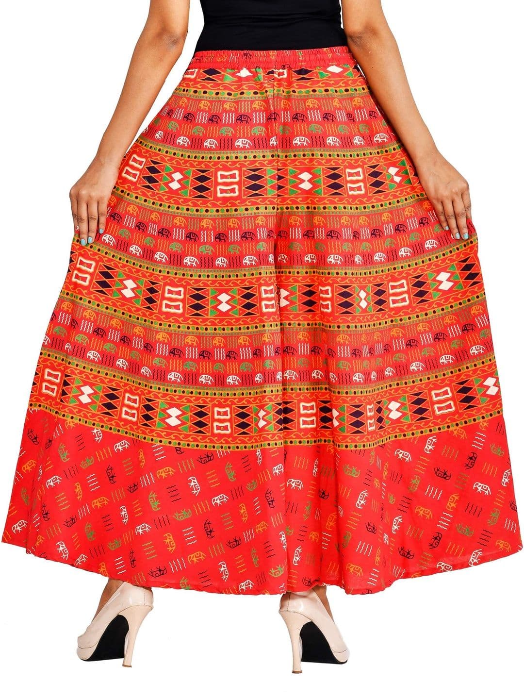 SAMJHI Women Ethnic Motifs Printed Ethnic Palazzos thumbnail 2