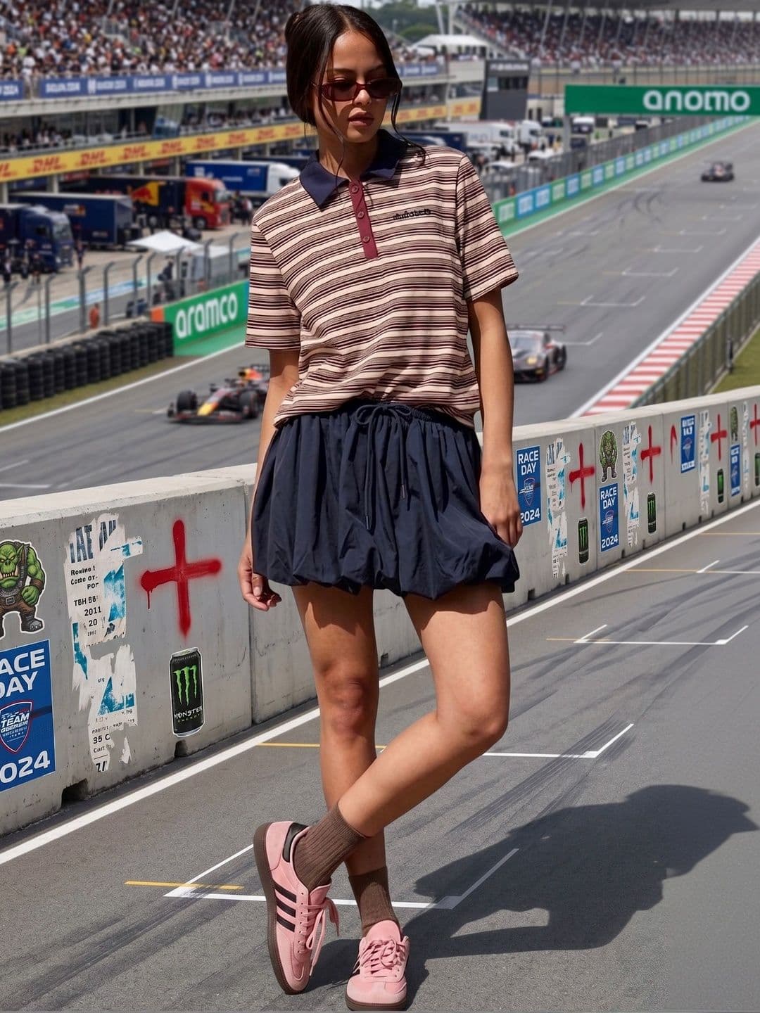 Roadster Women Korean Mini Balloon Skirt thumbnail 4