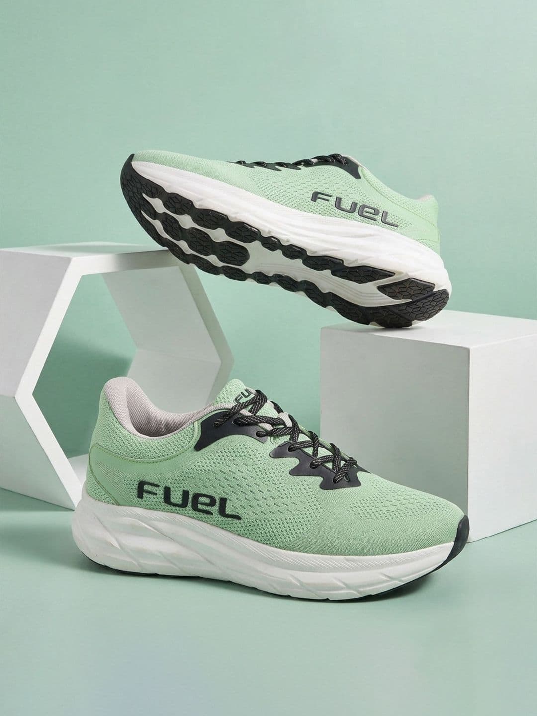 FUEL Men Running Lace-Ups Non-Marking Shoes - view 1
