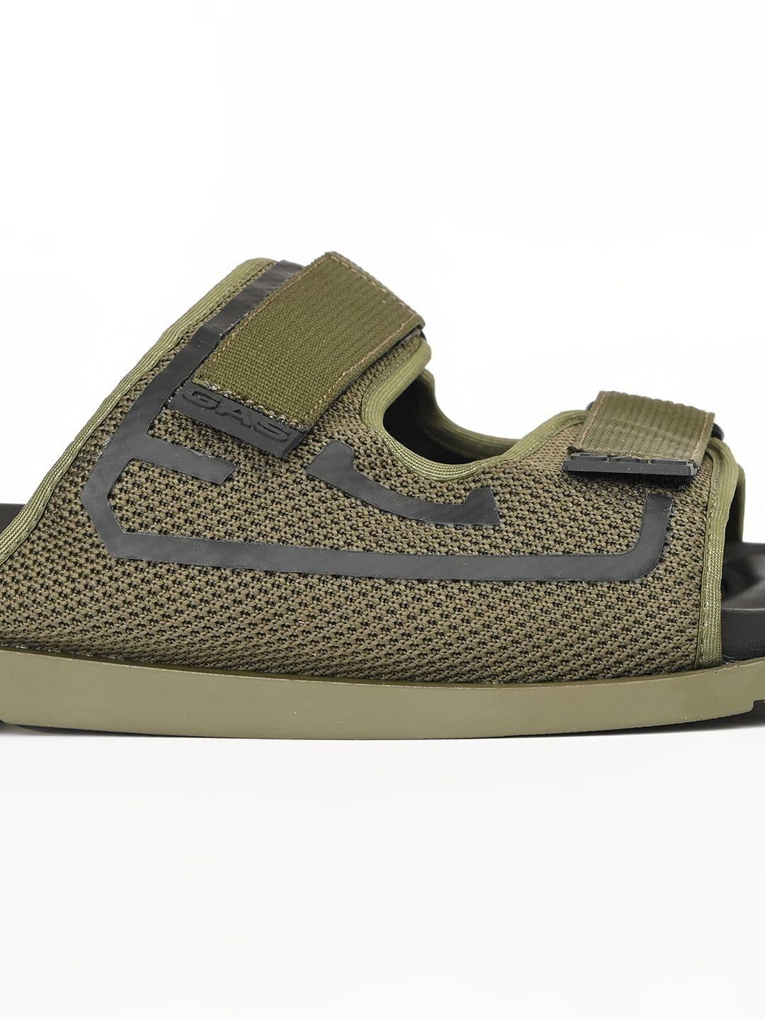 GAS Men StrapGrid Olive Sandals thumbnail 4