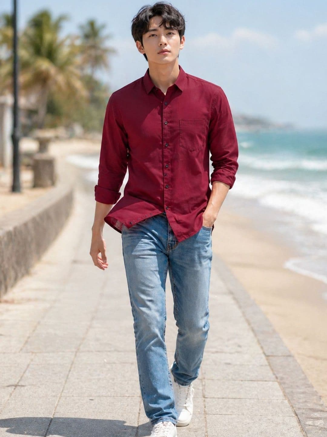 R.Code by The Roadster Life Co. Men Premium Casual Shirt thumbnail 2