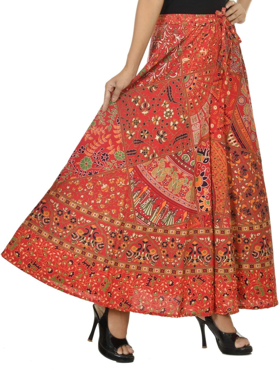 SAMJHI Women Ethnic Motifs Printed Ethnic Palazzos thumbnail 3