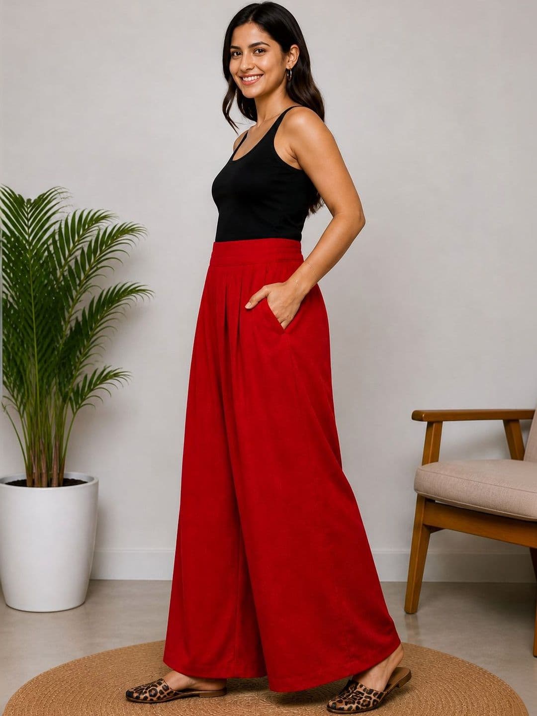 ZARISTAA Women Palazzos thumbnail 4