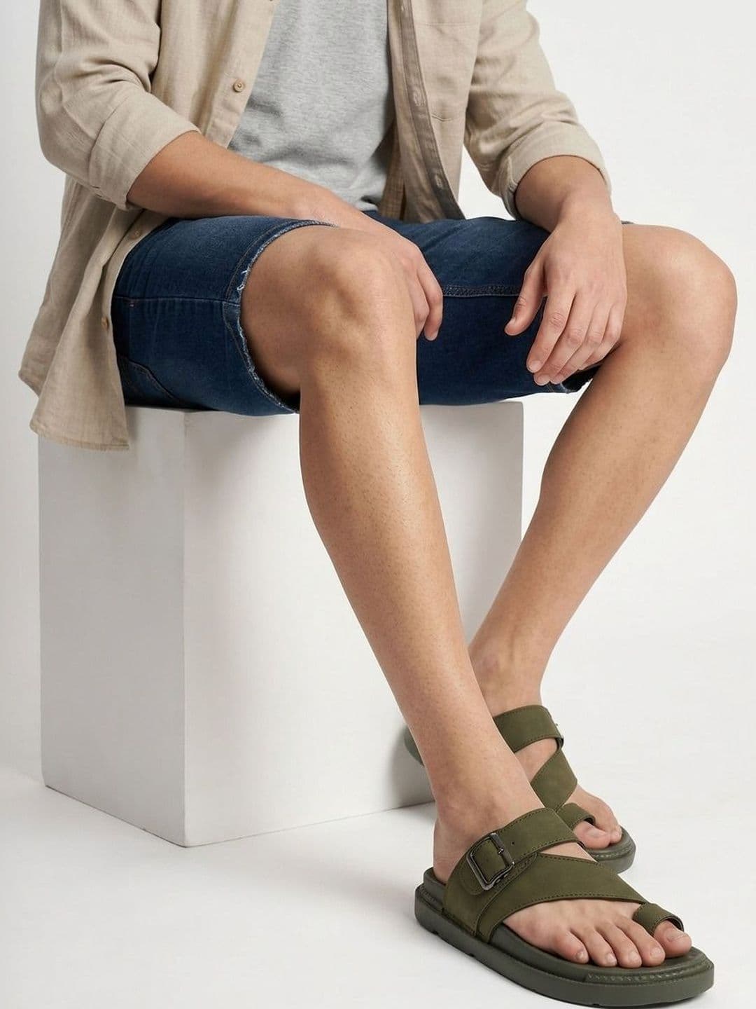 The Roadster Lifestyle Co Men Slip-On Comfort Sandals - view 1