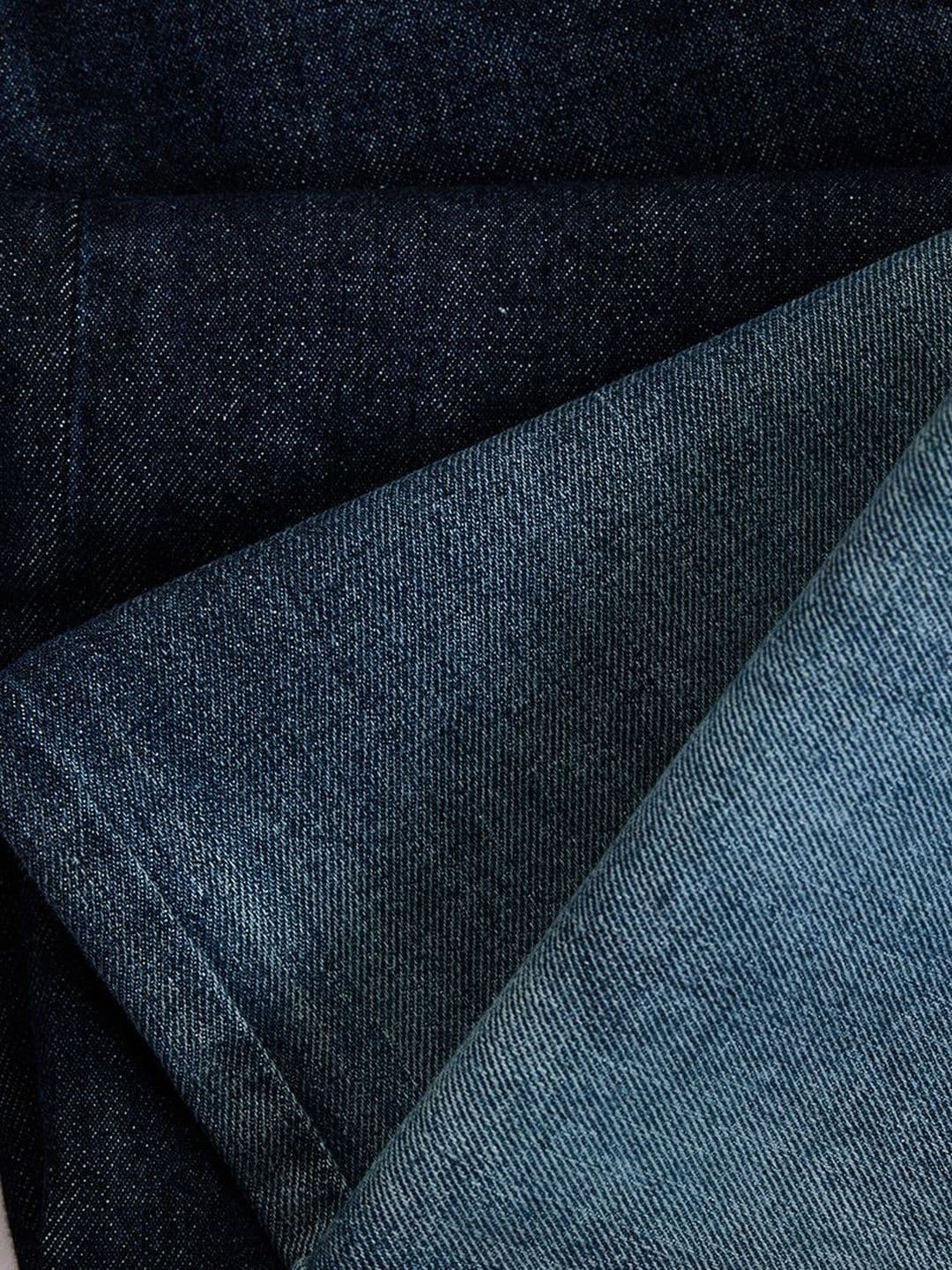 Snitch Dark Blue Mid-Rise Straight Fit Jeans thumbnail 4