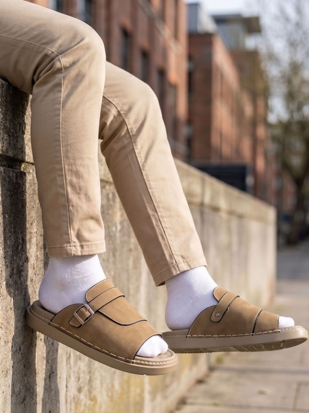 El Paso Men Comfort Sandals - view 1