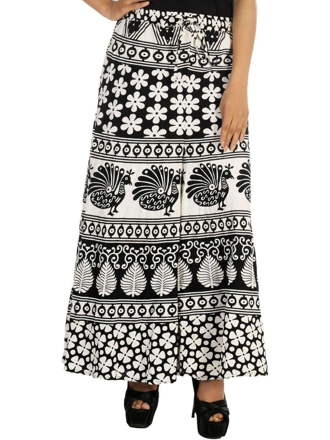 SAMJHI Women Ethnic Motifs Printed Ethnic Palazzos thumbnail 2