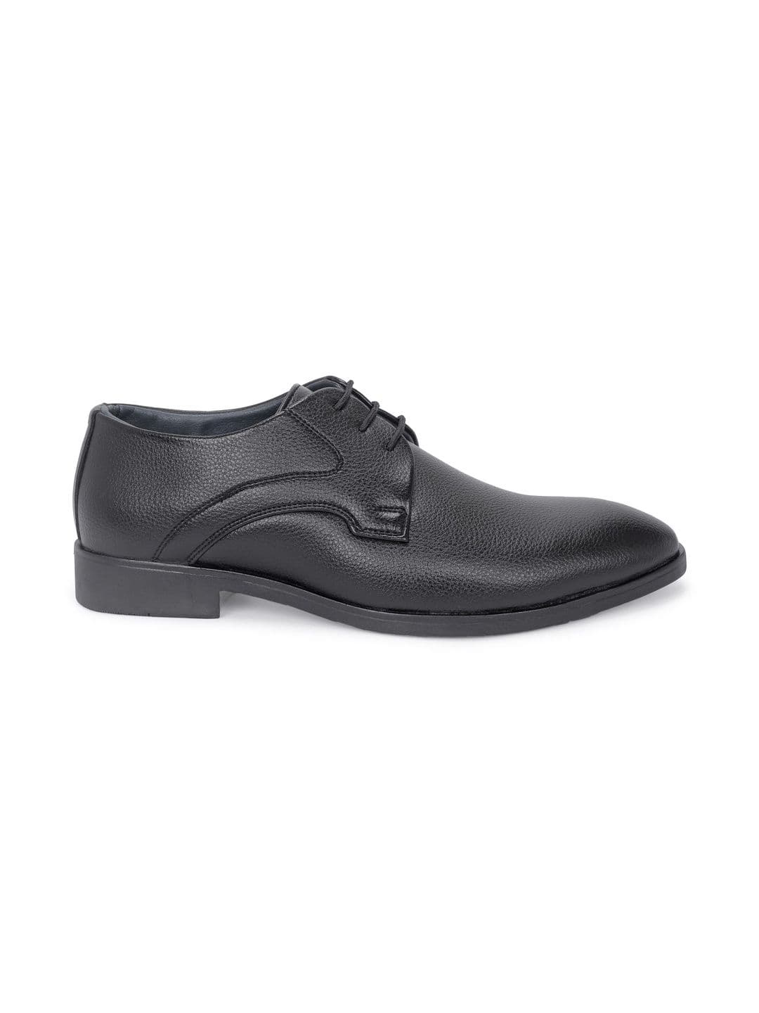 House of Pataudi Men Round Toe Lace-Ups Derbys Formal Shoes thumbnail 3