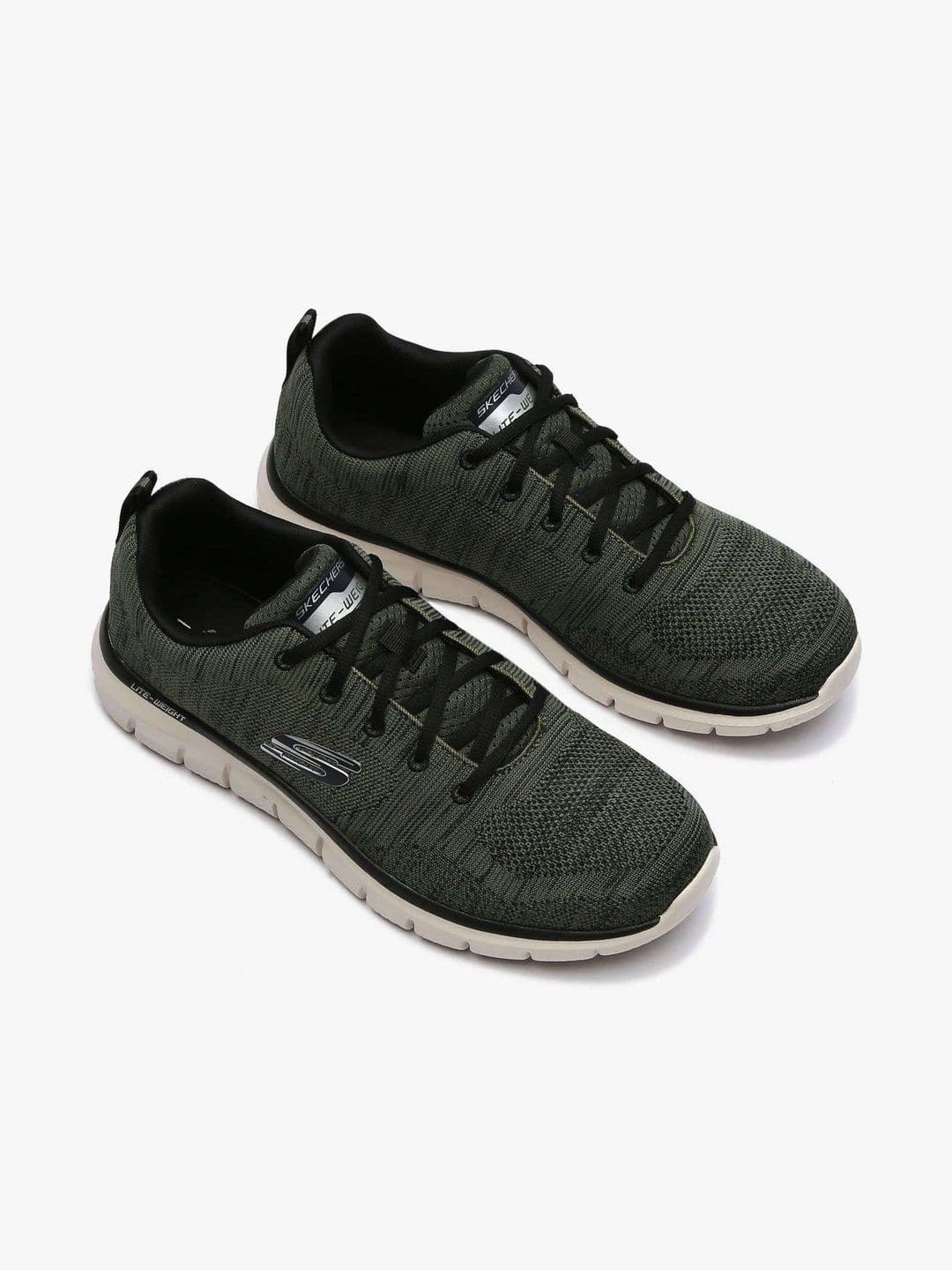 Skechers Men Lace-Ups Running Sports Shoes thumbnail 5