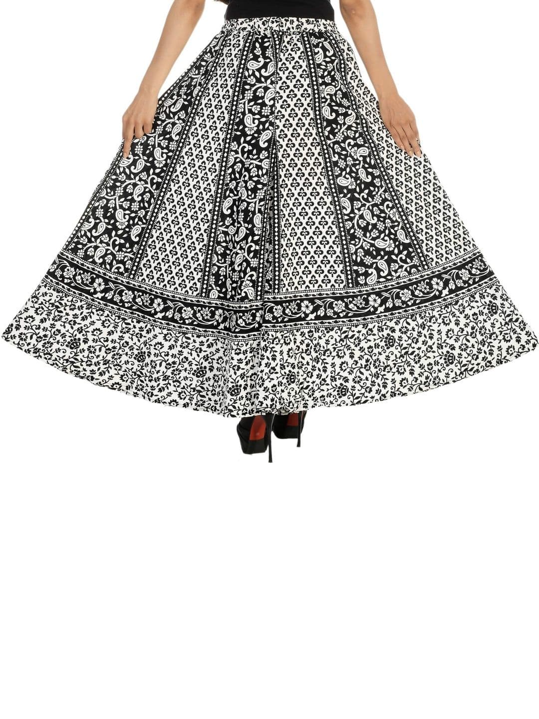 SAMJHI Women Ethnic Motifs Printed Ethnic Palazzos thumbnail 4
