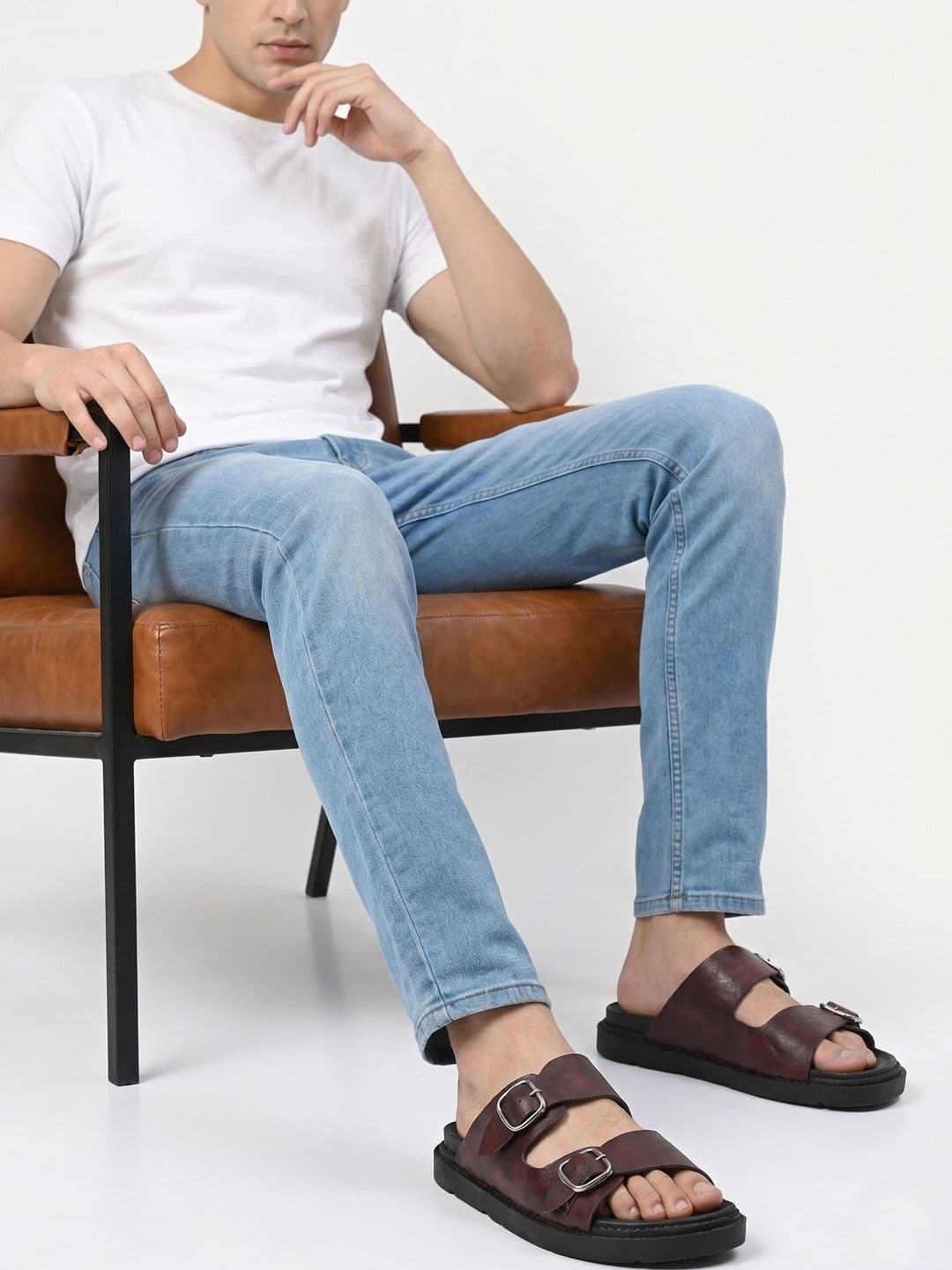 The Roadster Lifestyle Co Men Slip-On Comfort Sandals - view 1