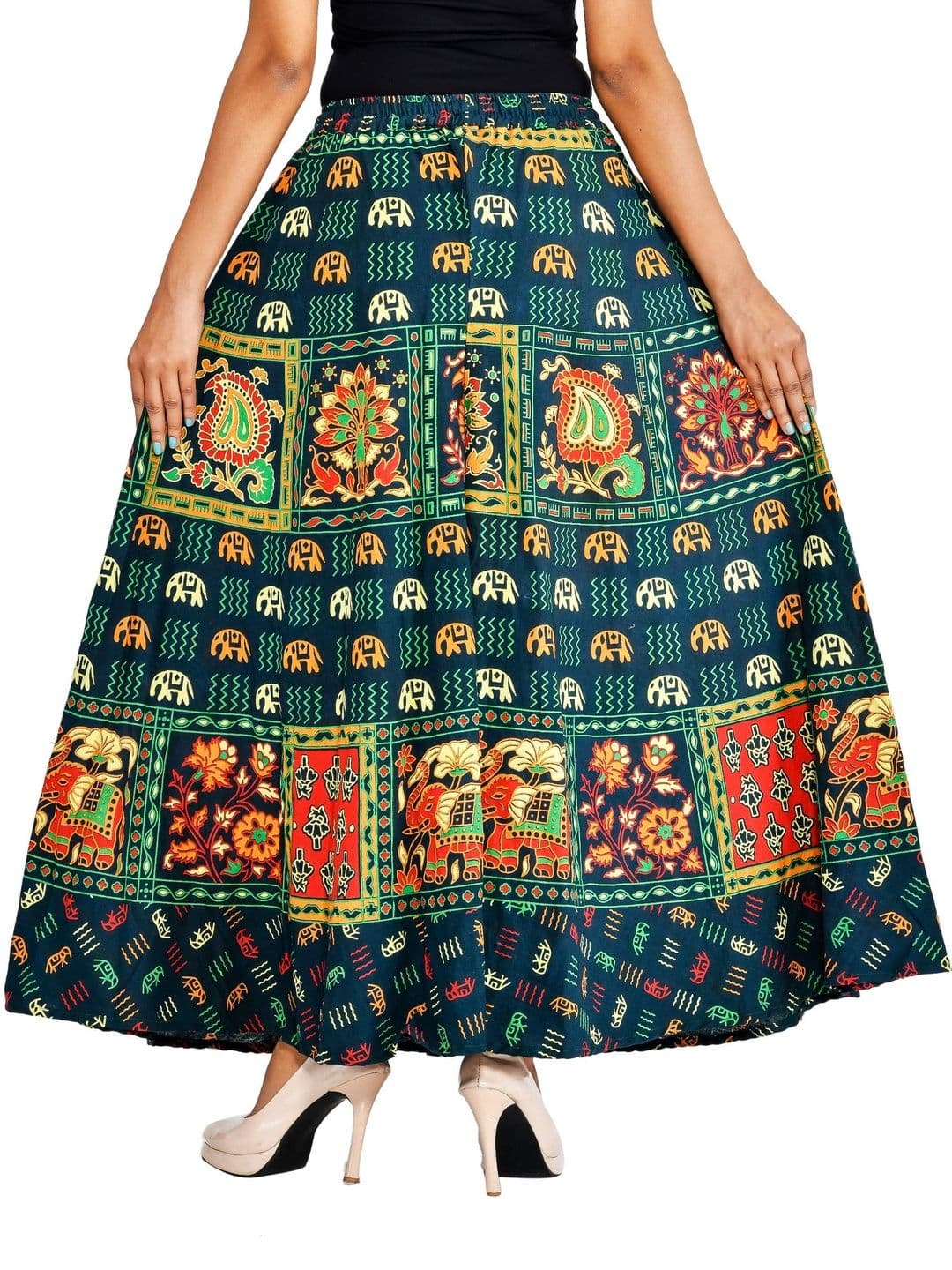 SAMJHI Women Ethnic Motifs Printed Ethnic Palazzos thumbnail 2