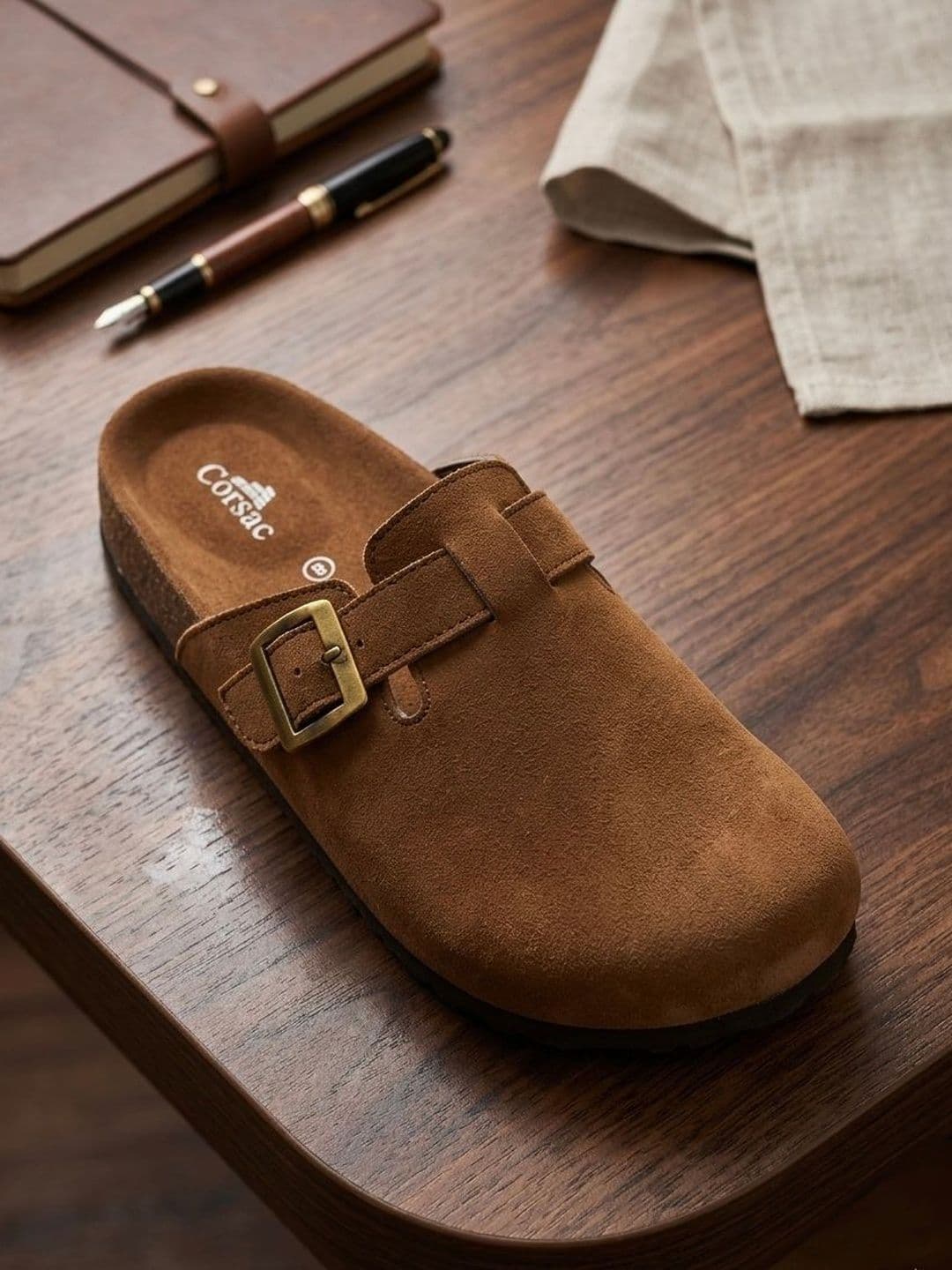 Corsac Men Suede Clogs Sandals - view 1
