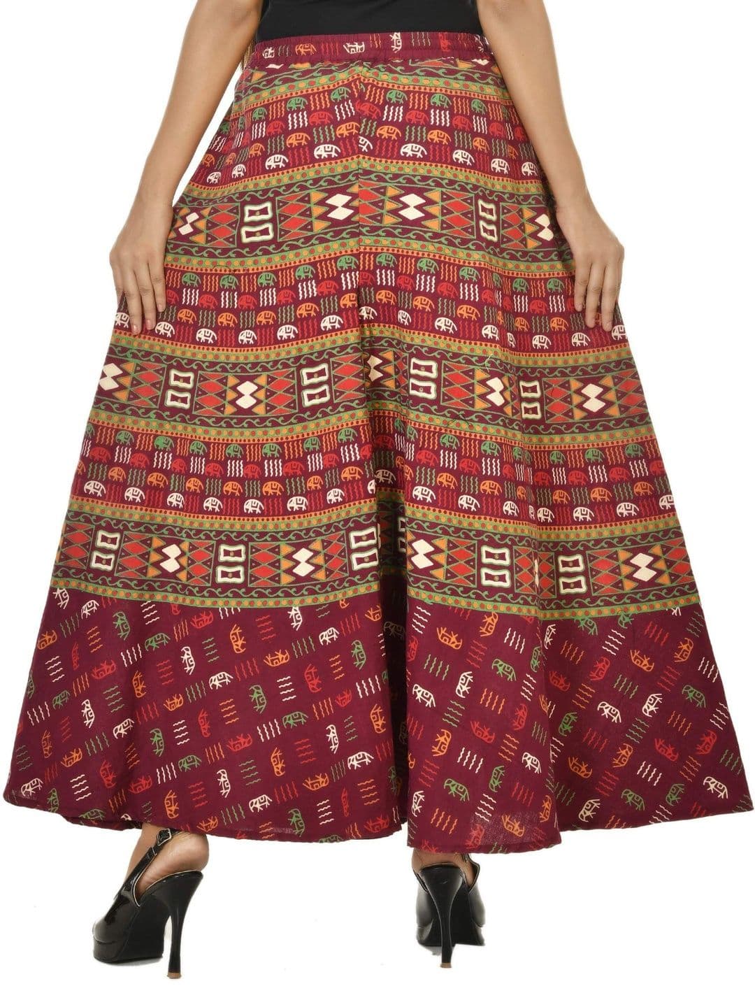 SAMJHI Women Ethnic Motifs Printed Ethnic Palazzos thumbnail 3