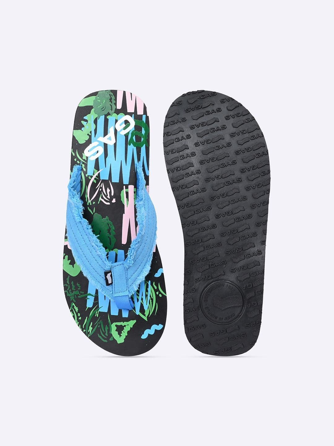 GAS Men  FlipBack Blue Flipflops thumbnail 5