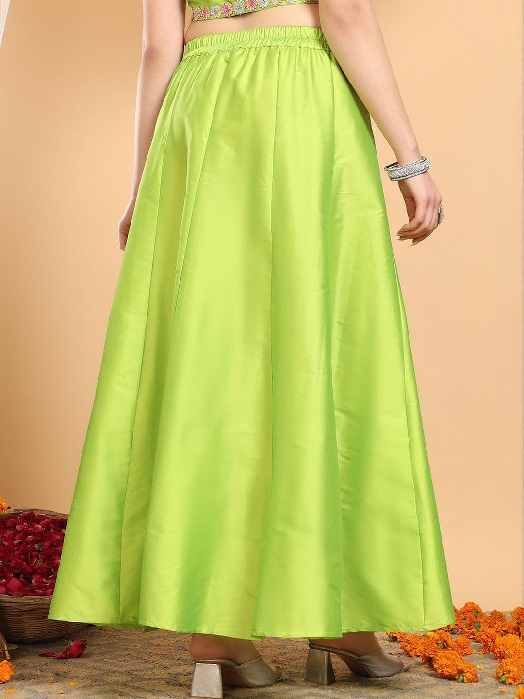 Frolic Rolic Women Maxi Flared Skirt thumbnail 5