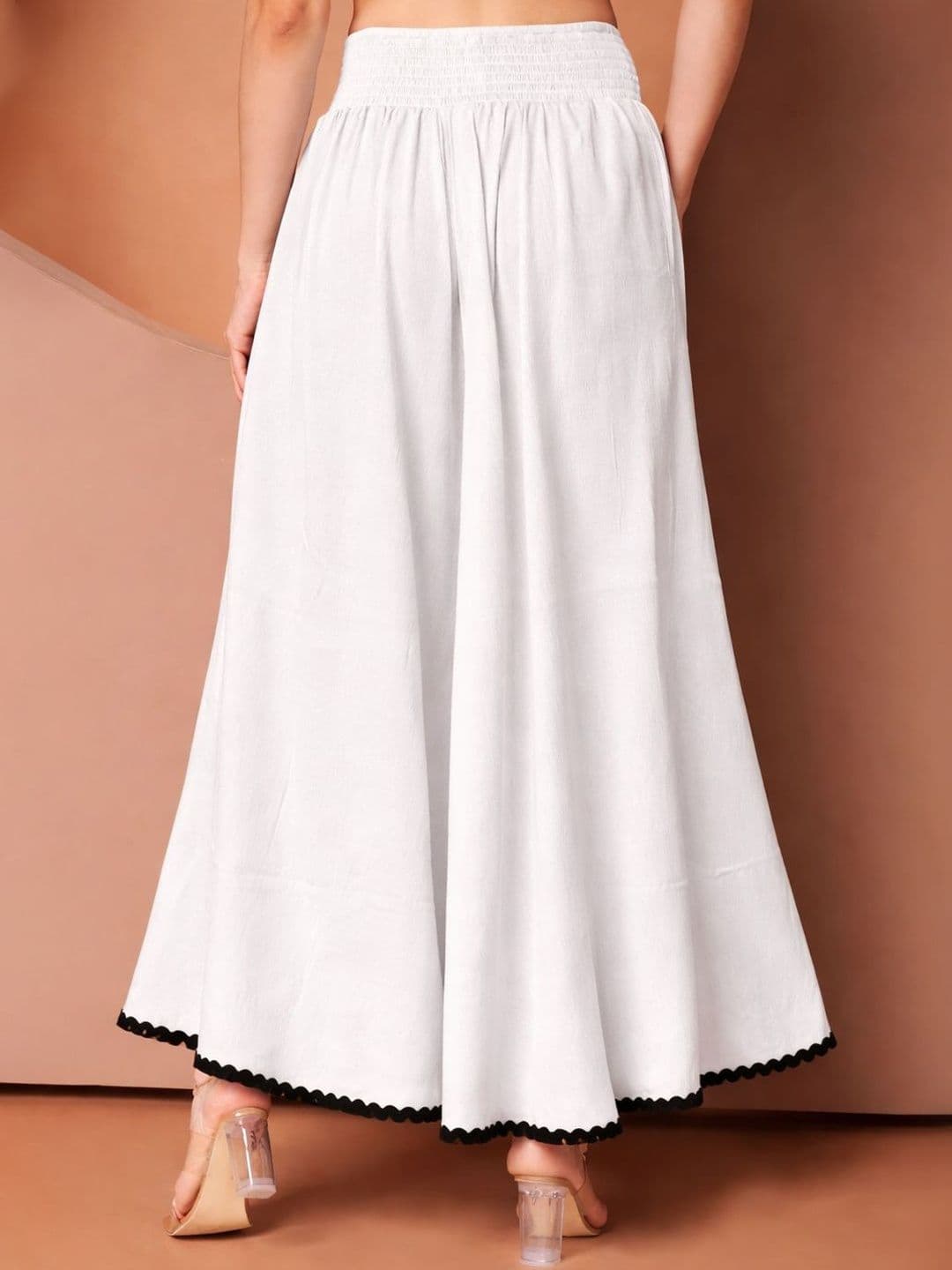 OTABU Women Hem Design Flared Palazzos thumbnail 3
