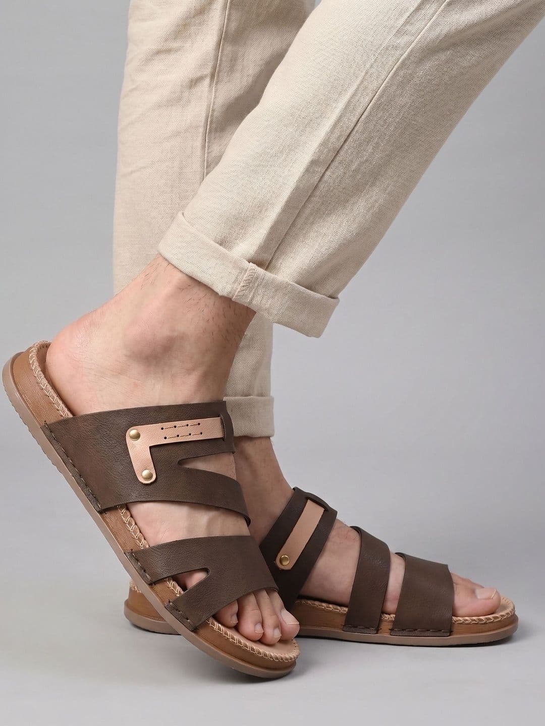 The Roadster Lifestyle Co Men Slip-On Comfort Sandals - view 1