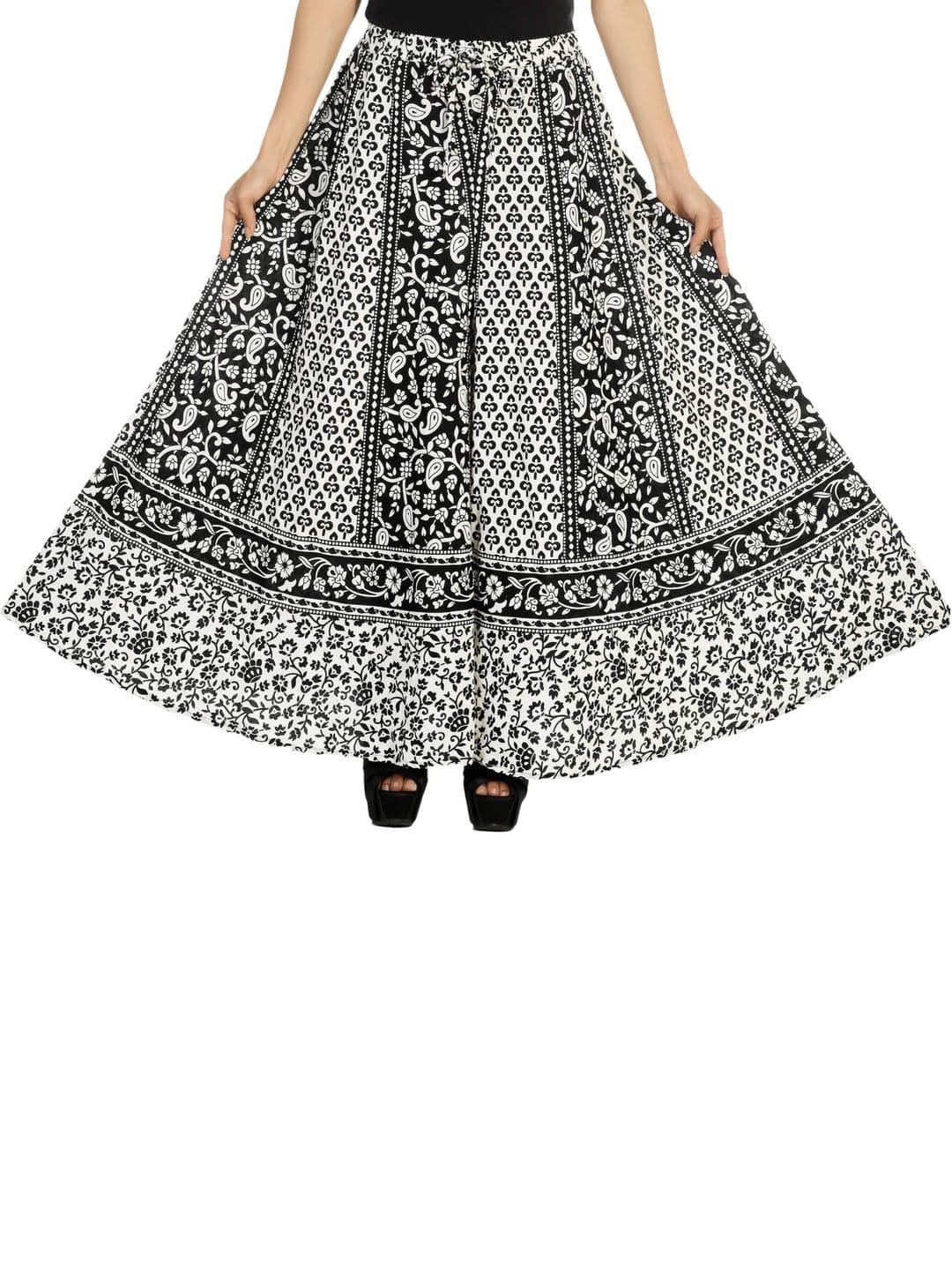 SAMJHI Women Ethnic Motifs Printed Ethnic Palazzos - view 1