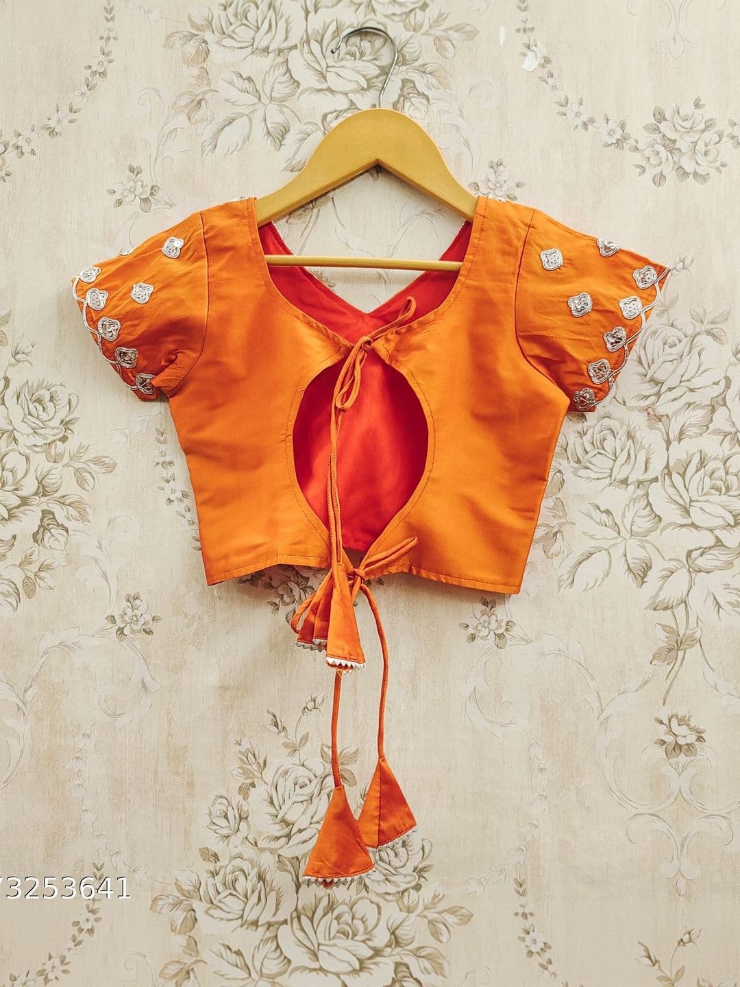 KATRODIYA ENTERPRISE Girls Embellished Ready to Wear Lehenga & Blouse With Dupatta thumbnail 2