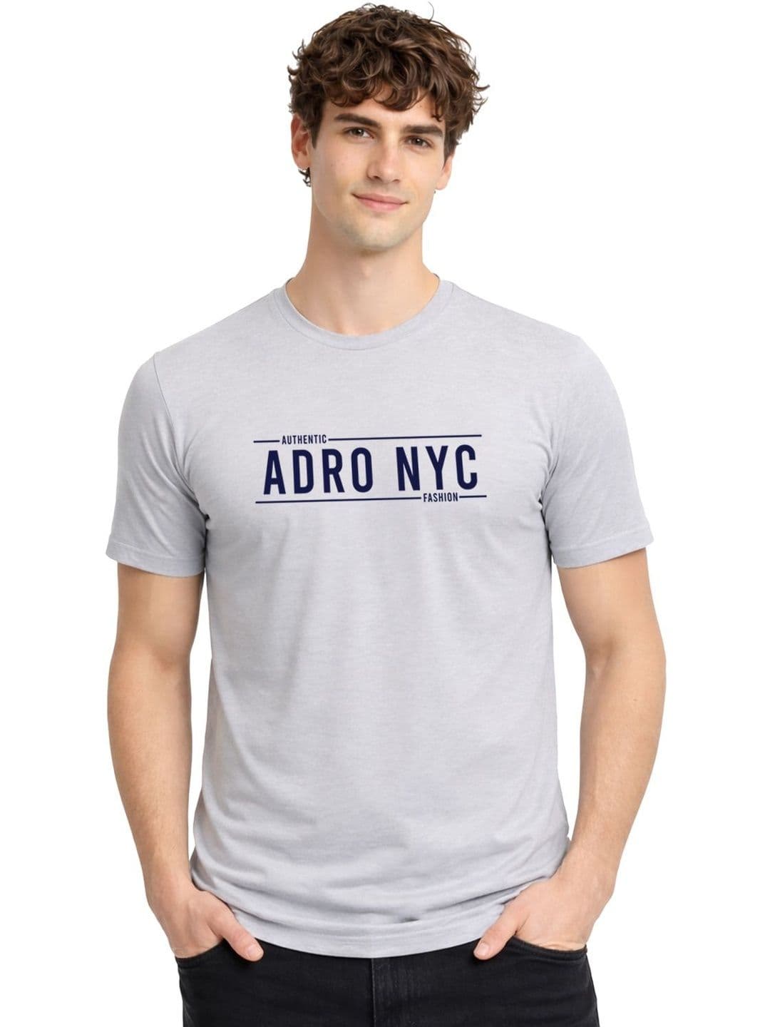 ADRO Men Typography Printed T-shirt - view 1
