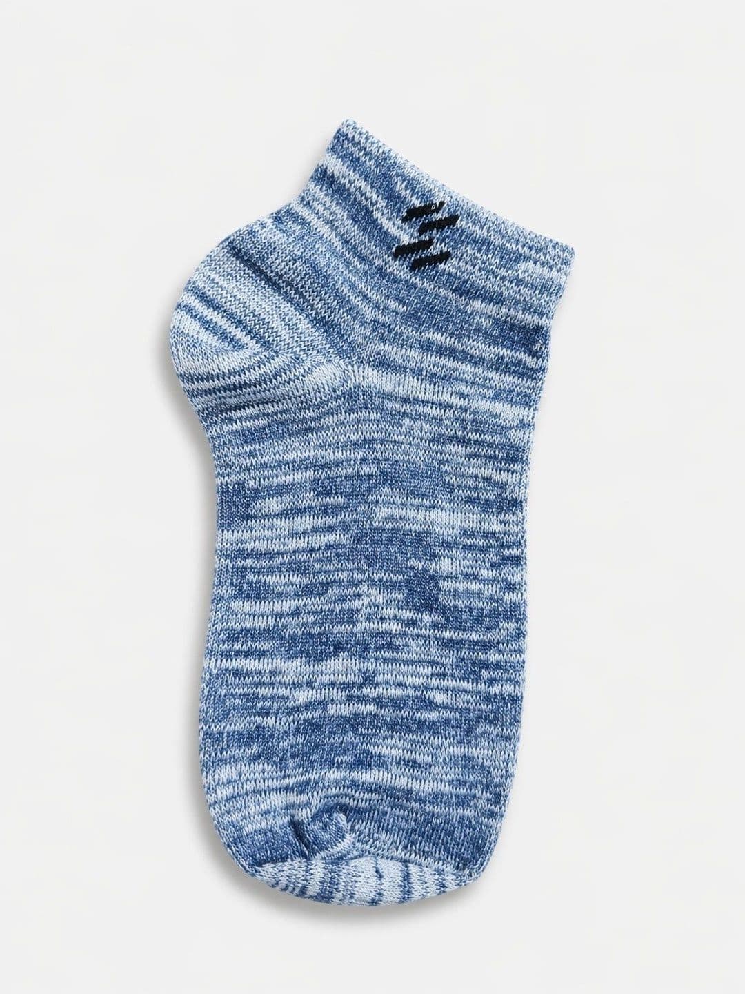 Sloxie Unisex Pack of 5 Cotton Assorted Patterned Ankle Length Socks thumbnail 7