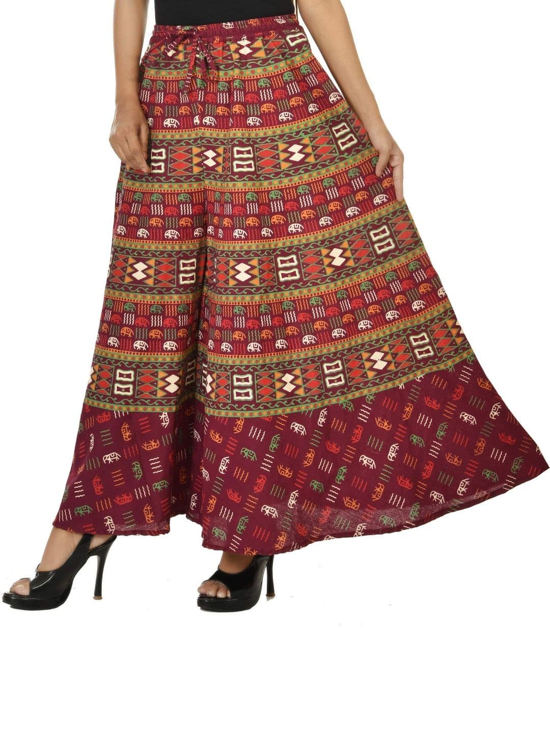 SAMJHI Women Ethnic Motifs Printed Ethnic Palazzos thumbnail 5
