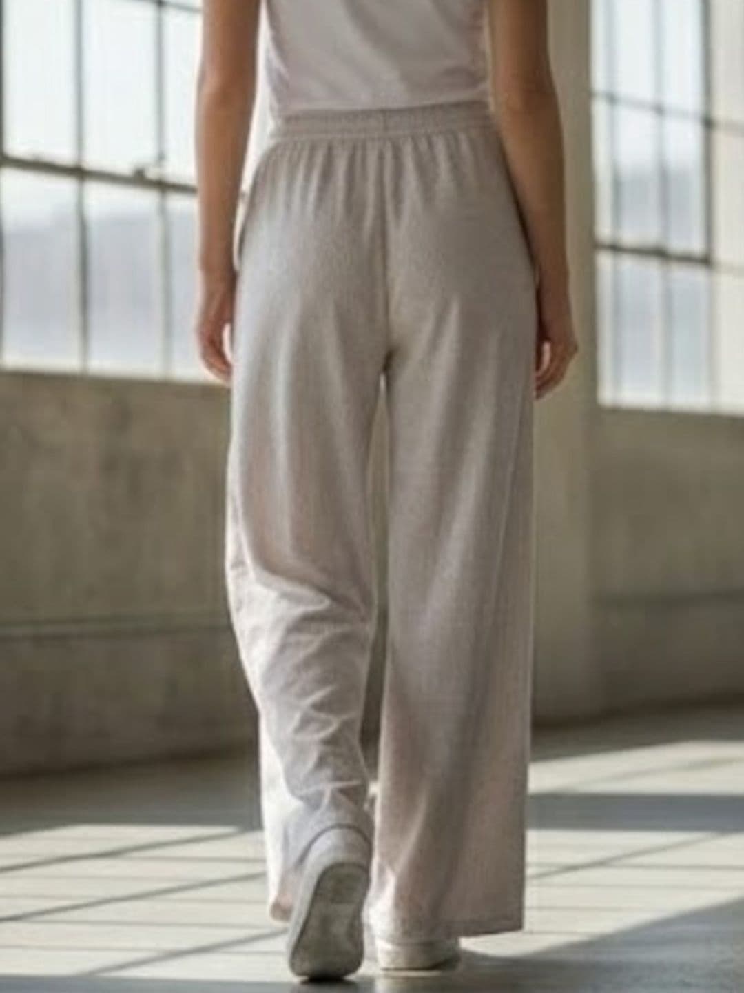 SAVYO Women Flared Wide-Leg Palazzos thumbnail 5