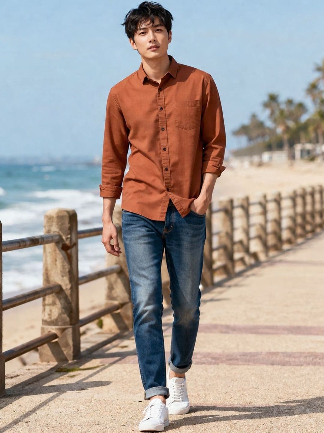 R.Code by The Roadster Life Co. Men Premium Casual Shirt thumbnail 2