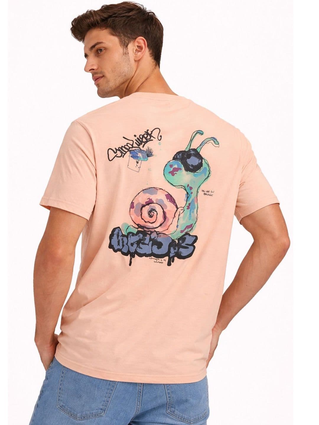 Parcel Yard Men Printed T-shirt thumbnail 5