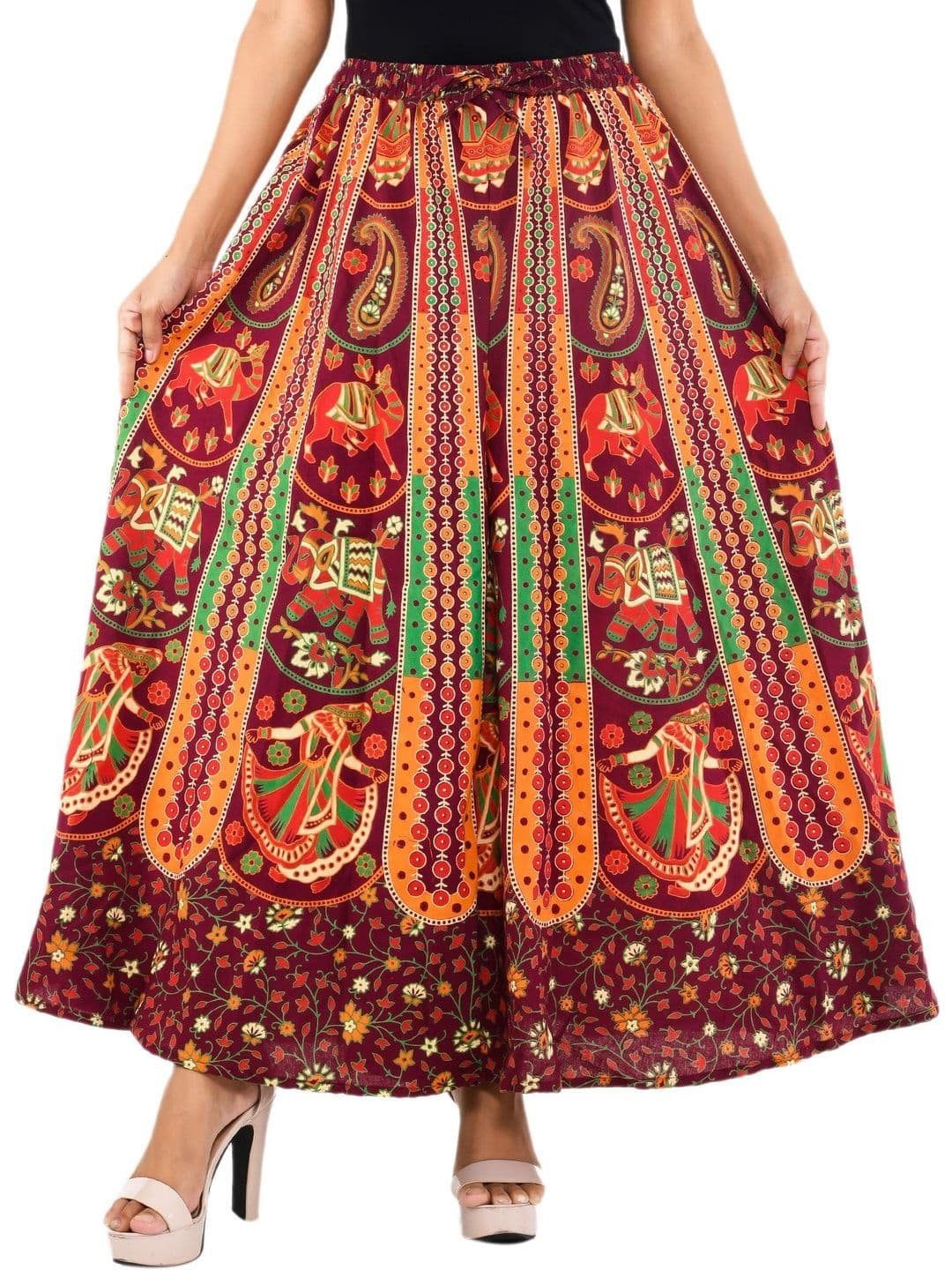 SAMJHI Women Ethnic Motifs Printed Ethnic Palazzos - view 1