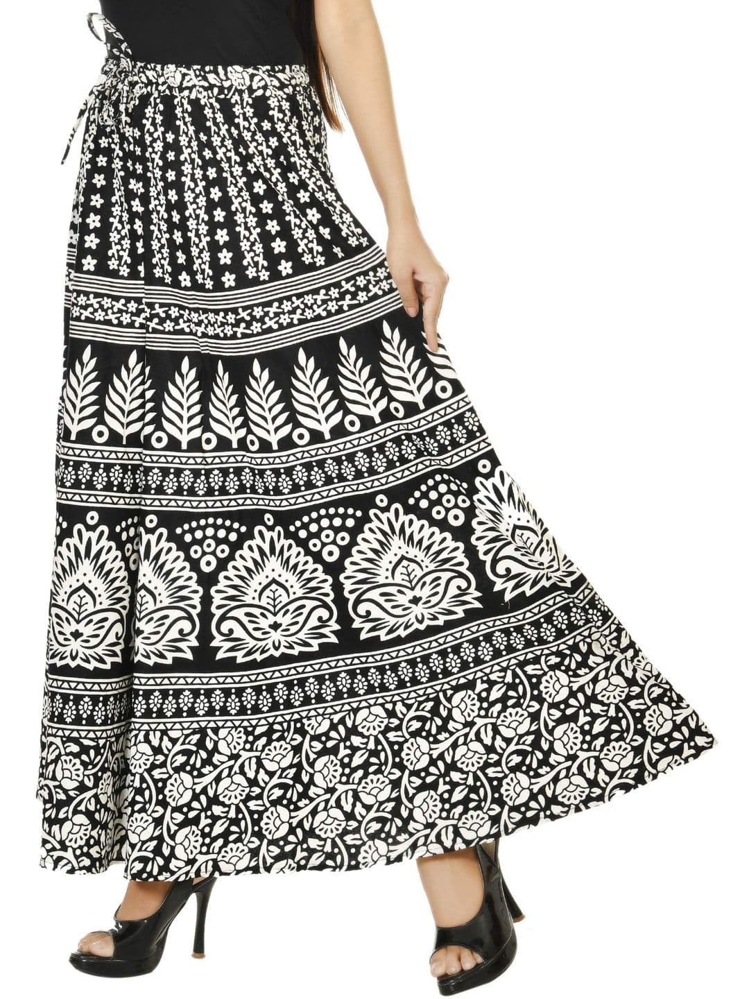 SAMJHI Women Ethnic Motifs Printed Ethnic Palazzos thumbnail 2
