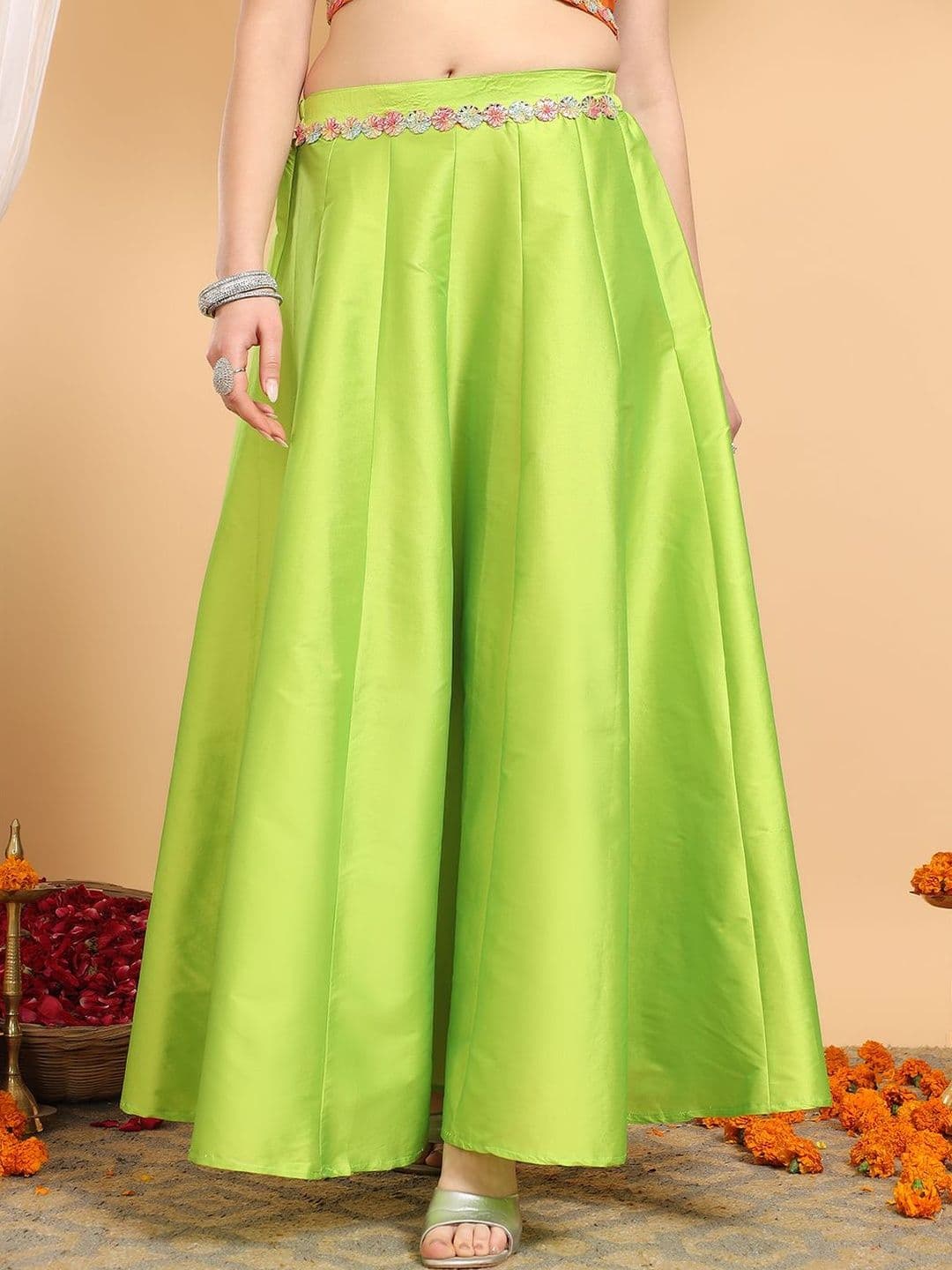 Frolic Rolic Women Maxi Flared Skirt - view 1