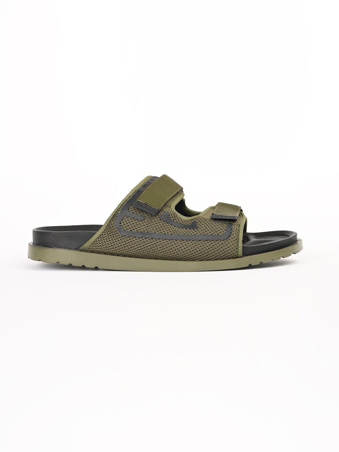 GAS Men StrapGrid Olive Sandals thumbnail 3